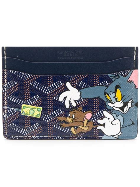 goyard wallet tom and jerry|Goyard Tom And Jerry Print Card Holder .